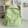 Mochila Estética de Alto Valor Leche Dopamina Fufu para Niñas, Estilo Coreano Simple para Estudiantes de Secundaria y Preparatoria, Mochila Compacta para Estudiantes Universitarios para Clase