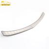 Adecuado para Beiqi Shenbao X65 lentejuelas para guardabarros trasero X65 acero inoxidable portón trasero maletero pedal protector pegatinas decorativas