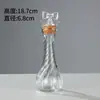 Botella de Vidrio con Tapón de Corcho Transparente Botella de los Deseos Creativa Botella Cielo Estrellado Arcoíris Botella de la Suerte de Deriva Botella para Bebidas Lista para la Venta