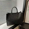Bolso para el trabajo, Bolso tote para mujer, Retro Nuevo estilo 2025, Moderno, Sencillo, Gran capacidad, Bolso de mano al hombro, Bolso de axila