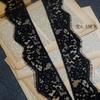 Buena Calidad Pestañas de Flores de Un Lado Encaje Escote Manga Velo Material Empalmado Accesorios para Ropa Accesorios