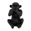 FIGURINE DE MACACO NÃO FALE MAL BK 90MM