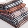 Cachecol xadrez retrô masculino de inverno quente à prova de frio longo presente de aniversário meninos alta qualidade moda cachecol feminino