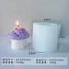 Molde de silicona para helado, molde para taza Mafen, molde para decoración de tartas de cumpleaños, vela de aromaterapia, jabón hecho a mano, molinillo de yeso