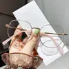 Gafas de Lectura Antiluz Azul Poligonales Moda para Mujer Jóvenes Marco Metálico Transfronterizo Gafas de Lectura con Textura de Alta Calidad