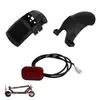 Kukirin G2 Pro Db Versión 2024 Soporte de Guardabarros Trasero para Patinete Eléctrico Kit de Luz Trasera con Tornillos
