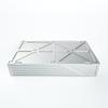 Corte láser chasis de lámina metálica piezas de lámina metálica laminada en frío estampado de metal conformado doblado placa manual chasis de aleación de aluminio