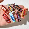 Acessórios DIY Coloridos de Resina Simulando Doces para Capas de Celular, Tamancos, Presilhas de Cabelo e Enfeites de Cabelo Atacado