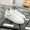 Sapatos Masculinos Jijia 2026 Novo Verão Respiráveis Versáteis Tendência Tênis Europeus Marca Grande Sapatos Brancos Couro Genuíno Casual Masculino