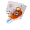 Pinzas para el pelo de Rilakkuma para otoño e invierno, pinzas de oso de peluche para niñas, pinzas dulces y versátiles para flequillo lateral en estilo japonés y coreano