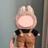 Roupas de Bebê 17cm Roupas para Boneca Conjunto de Roupas de Reposição Roupas Labubu Labubu Um, Dois e Três Roupas de Bebê Atacado