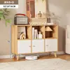 Estantería, armario de almacenamiento para el hogar, mueble bajo, armario de almacenamiento de rejilla de pie, estantería combinada, estante de almacenamiento multicapa para sala de estar
