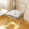 Cojín Transfronterizo Engrosado Protector de Cintura, Cojín Realzador de Cadera, Cojín para Silla de Comedor, Cojín para Silla de Oficina, Cojín Trapezoidal para Respaldo, Cojín para Asiento Súper Suave