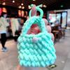 Monedero con llavero de Sanrio con dibujos animados, minibolso de almacenamiento para auriculares, regalo al por mayor