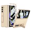 Carcasa para teléfono móvil Samsung Z Fold5, carcasa de cuero ultrafina con soporte, pantalla plegable todo en uno, gkk