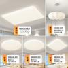 Lâmpadas Zhongshan Lâmpada de Sala de Estar Lâmpada de Teto Casual Moderna Lâmpada de Quarto Lâmpada Estilo Creme Celebridade da Internet Combinação Pacote Casa Toda