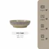 Juego Vintage de Vajilla Cerámica de Alta Calidad Bajo Vidriado para Uso Doméstico: Tazones, Platos, Platos hondos, Platos de cena, Cucharas y Platillos