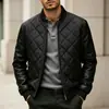 2026 Invierno Cross Amazon 3D Hombres Cálido Moderno de Moda Sencillo Versátil Holgado Color Sólido Ropa de Algodón Talla Europea