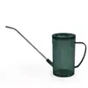 Regadera de Acero Inoxidable con Pico Largo Regadera para Jardinería Doméstica Regadera de Plástico con Pico Grande
