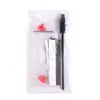 Bolsa de regalo para depilar cejas cuchilla para recortar cejas cepillo pequeño en espiral para cejas peine para pestañas herramienta para recortar cejas de maquillaje dispositivo auxiliar tarjeta de depilación para principiantes