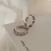Anillo digital romano retro de estilo moderno con diseño de nicho para hombres y mujeres, ideal para celebridades en línea, anillo de pareja, anillo de cola.