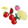 Accesorios de Resina Serie Frutas Artificiales DIY Pegamento de Crema Agujero para Pasador de Pelo Material para Joyería de Zapatos Accesorios de Imán para Refrigerador