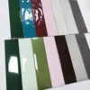 Azulejos Coloridos Pequenos Listrados Feitos à Mão Tendência para Balcão de Bar Cozinha Banheiro Parede de Fundo Restaurante Branco Rosa Verde Amarelo