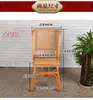 Silla de Ratán Natural, Silla Pequeña de Ratán para Adultos, Silla Infantil, Silla de Ocio para Personas Mayores, Silla con Respaldo Suave para el Hogar, Restaurante y Tienda de Música Folclórica