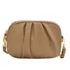 Bolso para Mujer 2026 Nuevo Modelo Bolso Cruzado para Dama Piel Suave Plegado Pequeño Cuadrado Versátil Bolso para Teléfono Bolso de Hombro Comercio Exterior Transfronterizo