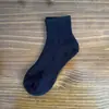 Meias Unissex para Todas as Estações Estilo Tiktok, Meias de Basquete Cano Médio e Cano Alto, Meias Esportivas Longas Outono e Inverno, Meias Sociais Brancas Puras