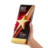 Trofeo de Cristal Creativo Hecho a Medida para Reuniones Anuales Corporativas de Alta Gama para Honrar a Empleados Destacados, Trofeo de Metal Hecho a Medida