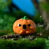 Fábrica Direto Série Halloween micro paisagem DIY acessórios de bola de cristal transparente abóbora fantasma resina pequenos enfeites