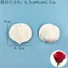 Molde de Hoja de Pétalo de Rosa Fondant Textura Doble Cara Molde para Hornear Pétalo Arcilla Ultra Ligera DIY Molde de Rosa