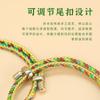 Festival del Bote del Dragón Cuerda de Mano Colorida Dumpling Bebé Pulsera de Cuerda Colorida Tejida a Mano Pulsera de Cuerda Roja Joyería para Pareja Pulsera