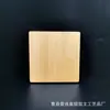 Porta-copos de Madeira Criativo Gravação a Laser de Logotipo Tapete Fixo de Isolamento Térmico Porta-copos para Cerimônia do Chá Tapete para Chá Suporte de Madeira para Chá Estilo Japonês