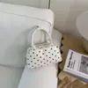 A Bolsa Quadrada Pequena de Bolinhas Estilo Coreano de Shuai Mi é Simples e Fashion, Bolsa de Ombro para o Dia a Dia Estilo Coreano, Bolsa Transversal Estilosa e Fofa