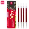 Recarga para Bolígrafo de Gel Deli V77 Triple Éxito Punta Retráctil Secado Rápido 0.5mm Recarga de Repuesto Retráctil para Examen