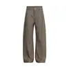 Pantalones de traje de pierna ancha estilo Retro Americano Old Money para Hombres y Mujeres Primavera y Otoño Nuevo Estilo Sueltos de Gama Alta para el Trabajo con Caída Pantalones Largos de Moda