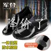 Botas de lluvia para hombre de caña corta y corte bajo para cocina y lavado de autos, zapatos Yuanbao con algodón añadido, impermeables, zapatos de goma antideslizantes, zapatos de agua de suela gruesa resistentes al desgaste, cubrebotas