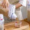 Cubo de Arroz Japonés para Cocina Casera, a Prueba de Insectos, a Prueba de Humedad, Sellado, Contenedor de Almacenamiento de Arroz de 1.5 KG, Granos, Cereales, Gato