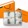 Toalla de baño superabsorbente para reuniones anuales de compañías de seguros, regalo de boda, toalla de forro polar coral, caja de regalo