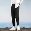 Explosões de Verão Estilo Coreano Calças Ocidentais Masculinas Pingente Tendência da Moda Versátil Slim Fit Calças Casuais