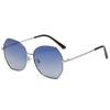 Gafas de sol polarizadas anti-UV para mujer, estilo coreano, estilo celebridad de internet, gafas de cara redonda, estilo agresivo social 8063