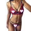 Comercio exterior encaje vendaje conjunto divertido AliExpress Amazon explosiones fabricantes de lencería sexy venta al por mayor generación