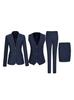 Traje Profesional de Vestir Estilo Igual para Hombre y Mujer Primavera Otoño e Invierno Nuevo Traje de Manga Larga Camisa Pantalón Traje de Tres Piezas Elegante