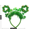 Stock Listo de Fábrica Transfronterizo Amazon Xiyin Temu St. Set de Gafas de Decoración para Fiesta Irlandesa del Día de San Patricio