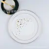 Servilletas de Papel Estampadas en Oro al por Mayor por Fabricante, 20 Hojas, Servilletas Desechables para Restaurantes Occidentales, Uso Comercial, Decoraciones para Fiestas Navideñas