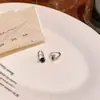 Pendientes Largos de Cristal Negro, Elegantes y de Moda, Pendientes de Estilo Fresco, Pendientes, Pendientes de Lujo Accesible de Nicho de Gama Alta