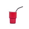 Venta Caliente Transfronteriza Copa Pequeña de Vino de 2oz Acero Inoxidable 304 Taza para Coche Doble Pared al Vacío Mini Popote Taza Huevo Pequeña Portátil