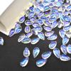 Acessórios de joias antigas faça você mesmo 8*14 gotas de água esmalte checo gotas de água cor orquídea grampo de cabelo vestido han material de vestido de noiva